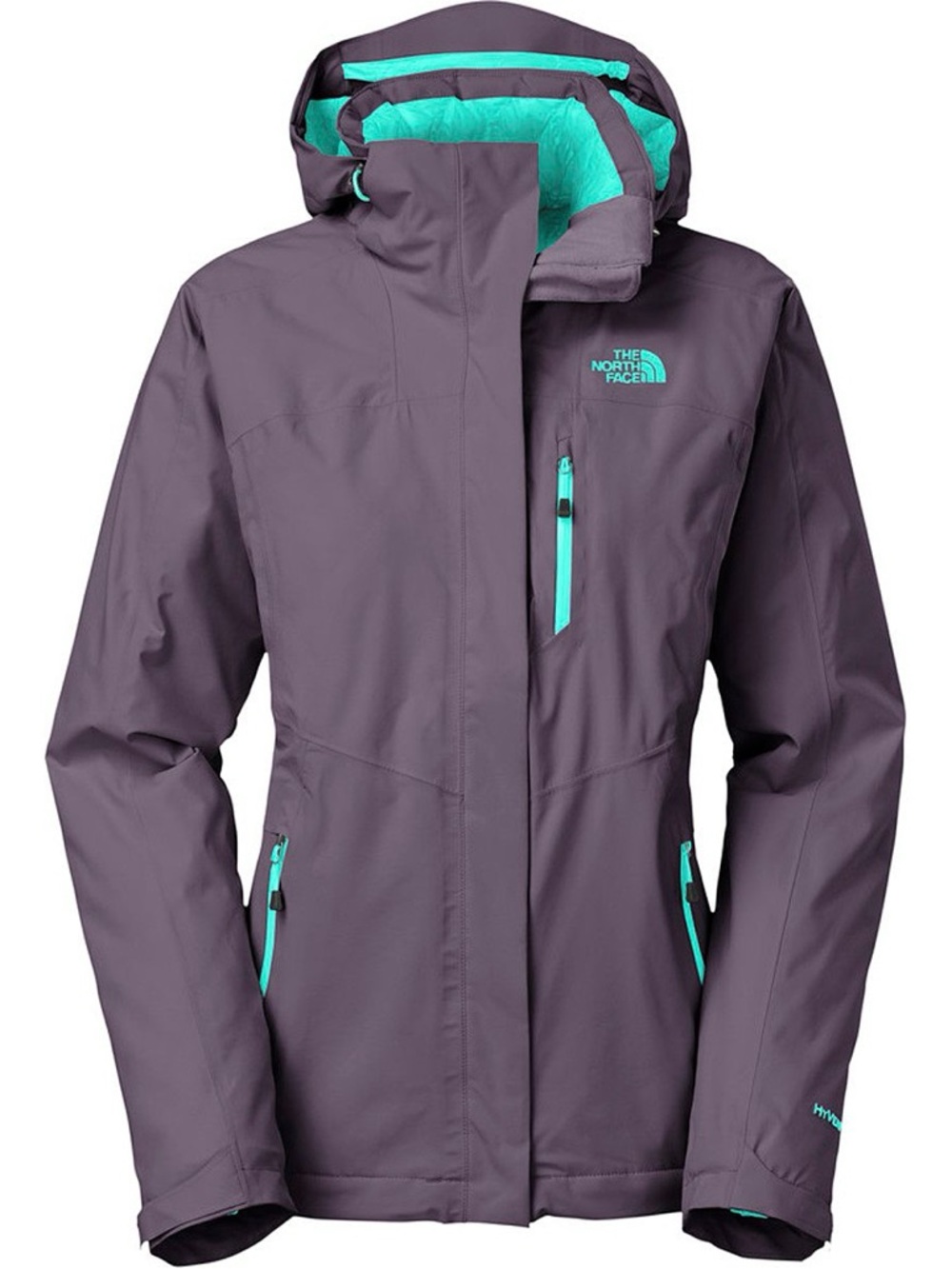 The North Face plasma thermoball insulted Grey teal jacket